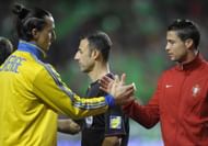 Zlatan Ibrahimovic Cristiano Ronaldo international goals